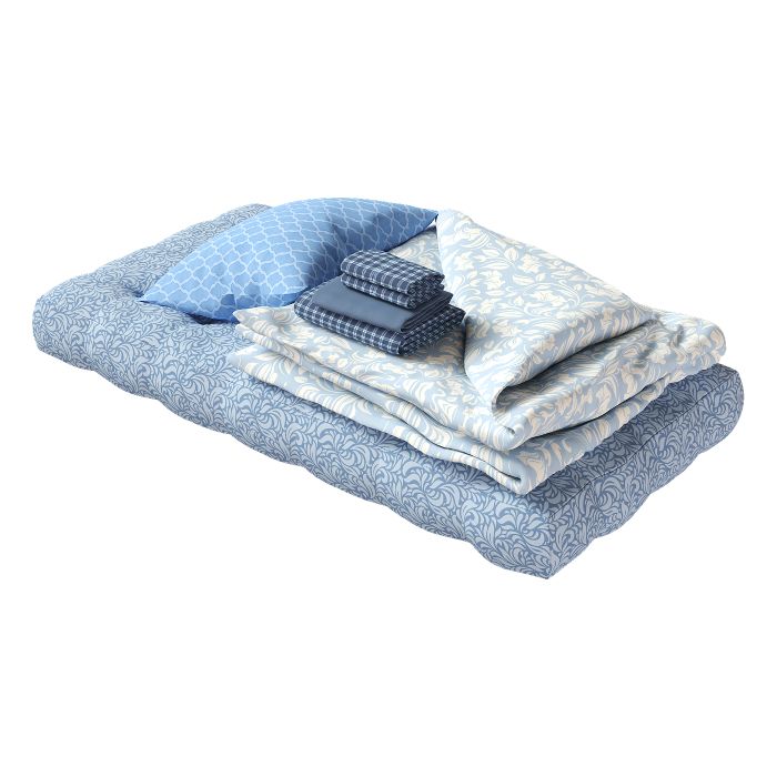 Спальный комплект (матрас, подушка, одеяло, КПБ)